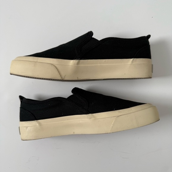 Everlane The Forever Canvas Slip-On Sneakers Black Women’s 5.5 Men’s 4 - Picture 3 of 6
